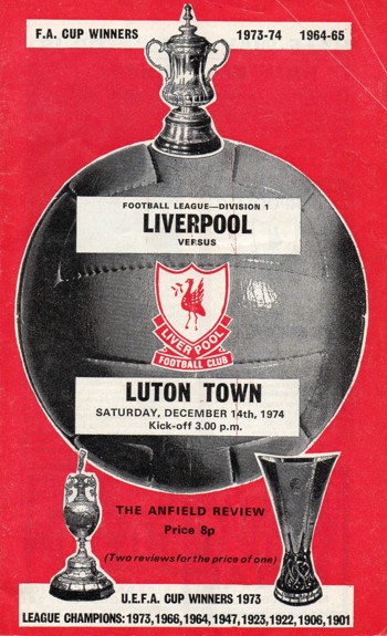 Match programme